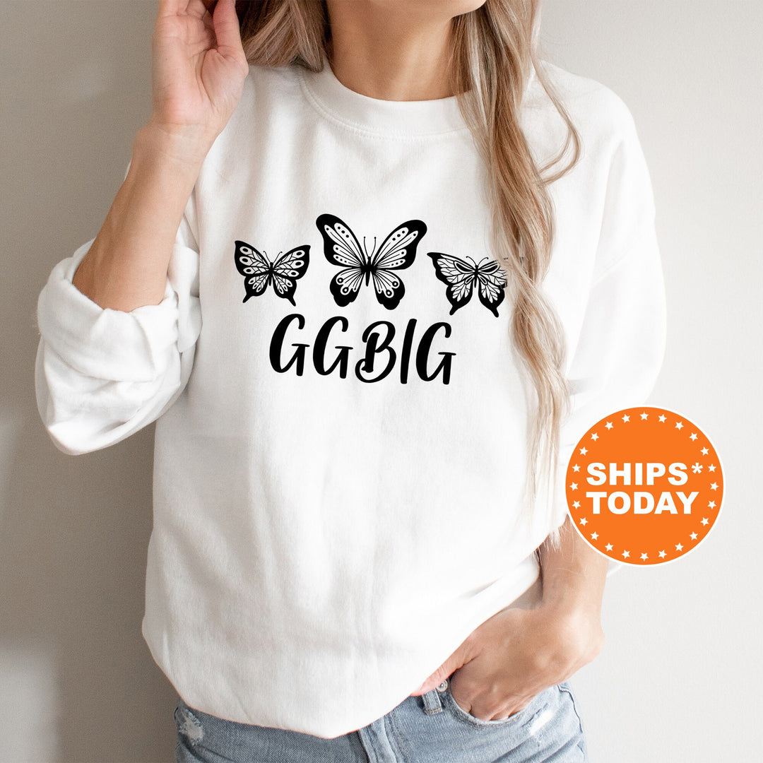 Big Little GBig GGBig Midnight Butterfly Sorority Sweatshirt | Sorority Reveal | Big Little Sweatshirt | Big Little GBig GGBig Gifts _ 47