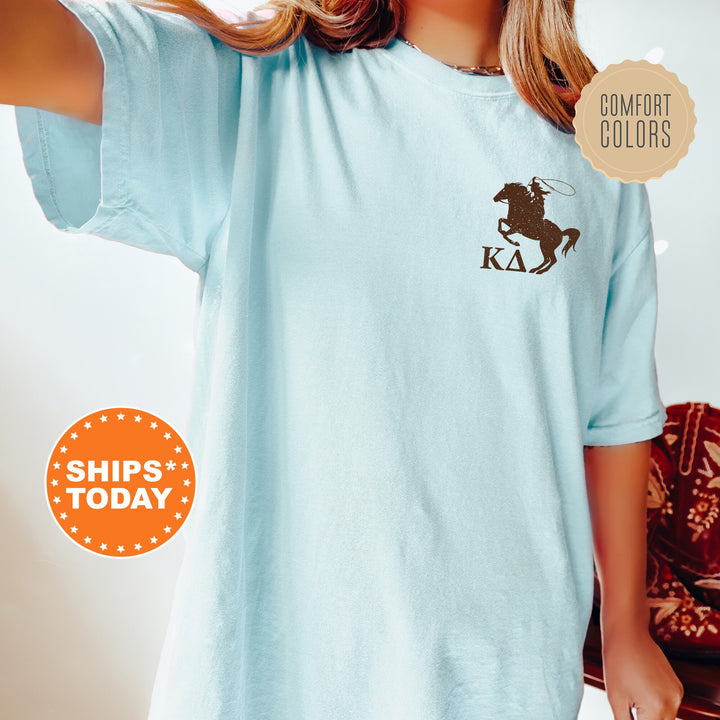 Kappa Delta Rustic Rodeo Sorority T-Shirt | Kappa Delta Western Shirt | Big Little Shirt | Greek Apparel | Sorority Cowgirl Shirt _ 16318g