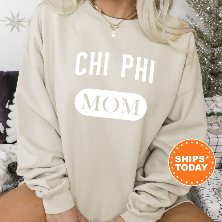 Chi Phi Athletic Mom Fraternity Sweatshirt | Chi Phi Mom Sweatshirt | Fraternity Mom Hoodie | Mother's Day Gift | Gift For Mom