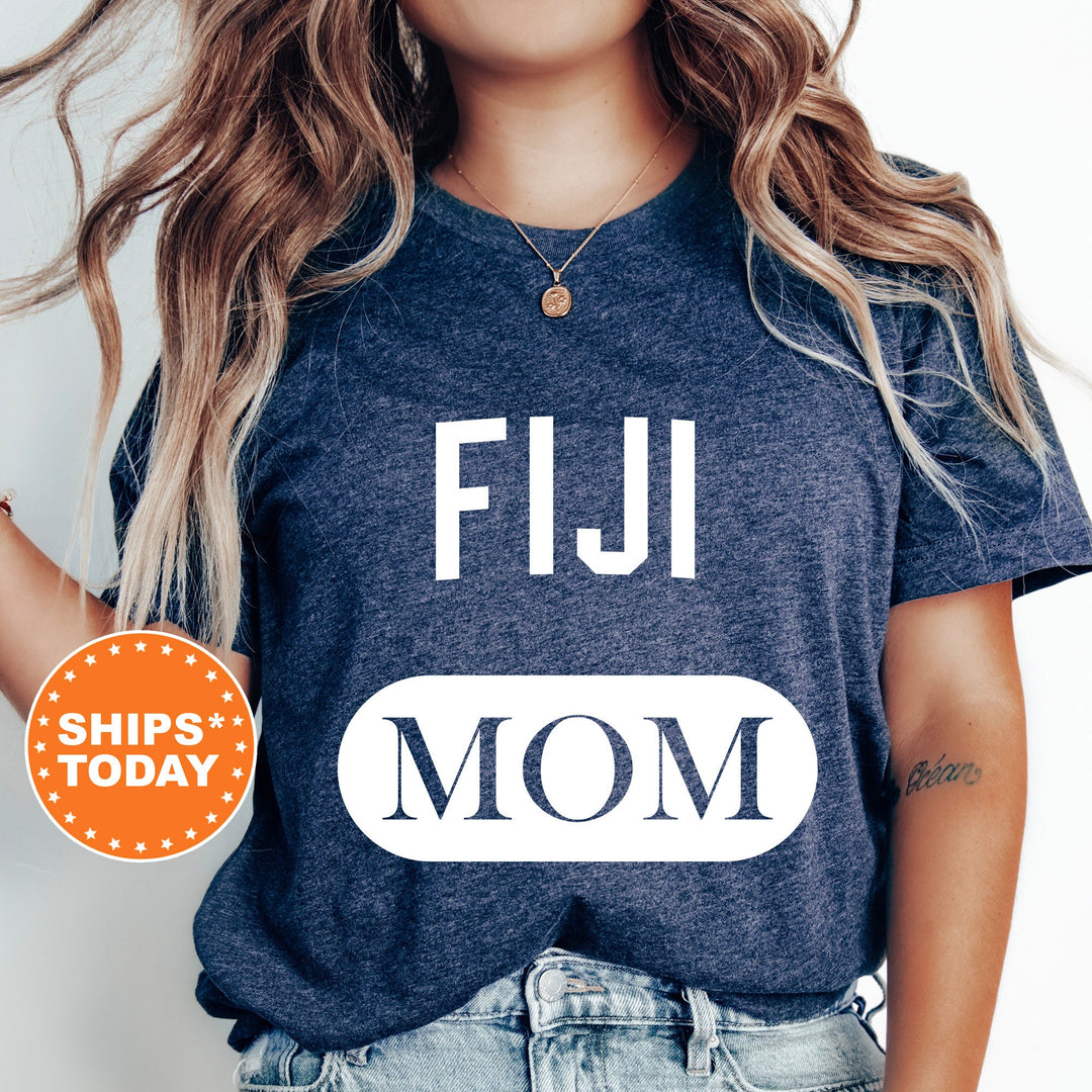 FIJI Athletic Mom Fraternity T-Shirt | FIJI Mom Shirt | Phi Gamma Delta Comfort Colors Tee | Mother's Day Gift | Gift For Mom _ 6861g