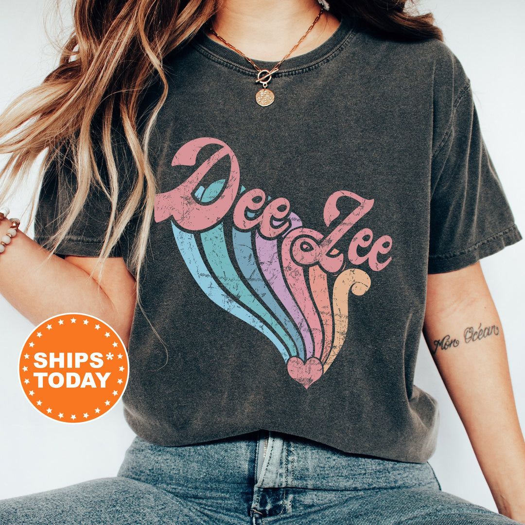Delta Zeta Bright and Unifying Sorority T-Shirt | Dee Zee Comfort Colors Shirt | Big Little Sorority Gift | Custom Sorority Shirt _ 7579g
