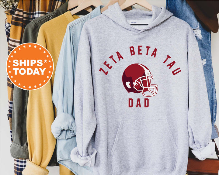 Zeta Beta Tau Fraternity Dad Fraternity Sweatshirt | ZBT Dad Sweatshirt | Fraternity Gift | College Greek Apparel | Gift For Dad _ 6725g