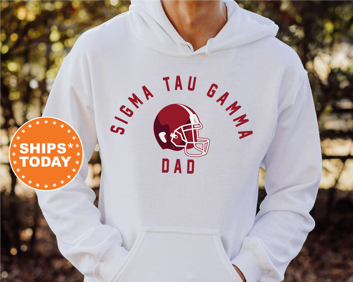 Sigma Tau Gamma Fraternity Dad Fraternity Sweatshirt | Sig Tau Dad Sweatshirt | Fraternity Gift | Greek Apparel | Gift For Dad _ 6722g