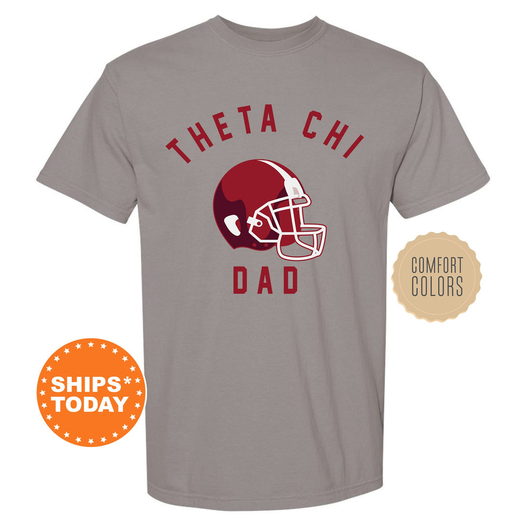 Theta Chi Fraternity Dad Fraternity T-Shirt | Theta Chi Greek Apparel | Fraternity Gift | Gift For Dad | Fraternity Dad Shirt Comfort Colors Shirt _ 6724g