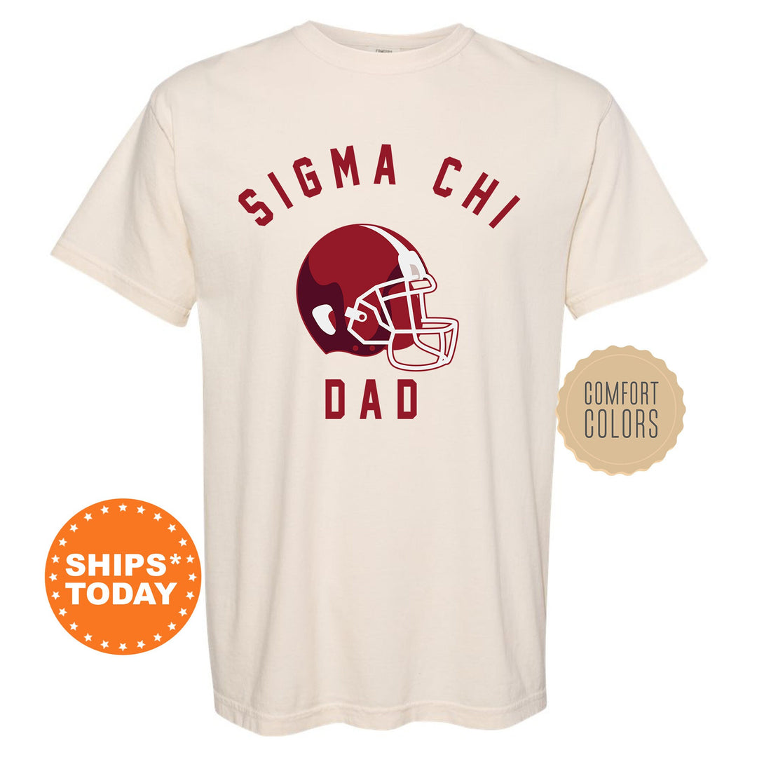 Sigma Chi Fraternity Dad Fraternity T-Shirt | Sigma Chi Dad Shirt | Fraternity Gift | Greek Life | Gift For Dad | Frat Family Shirt Comfort Colors Shirt _ 6718g