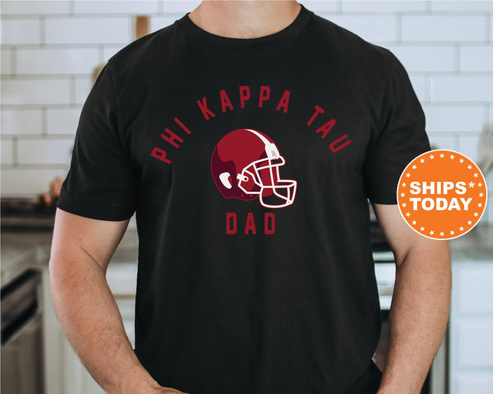 Phi Kappa Tau Fraternity Dad Fraternity T-Shirt | Phi Tau Dad Shirt | Fraternity Gift | Greek Tees  | Gift For Dad | Game Day Shirt Comfort Colors Shirt _ 6712g
