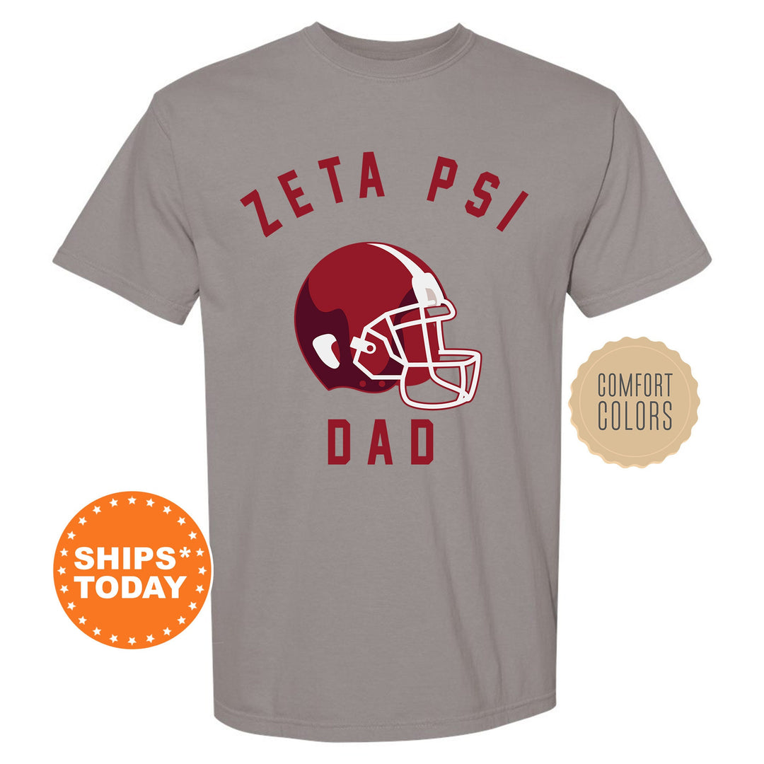 Zeta Psi Fraternity Dad Fraternity T-Shirt | Zeta Dad Shirt | Fraternity Gift | Greek Apparel | Gift For Dad | Fraternity Dad Shirt Comfort Colors Shirt _ 6726g
