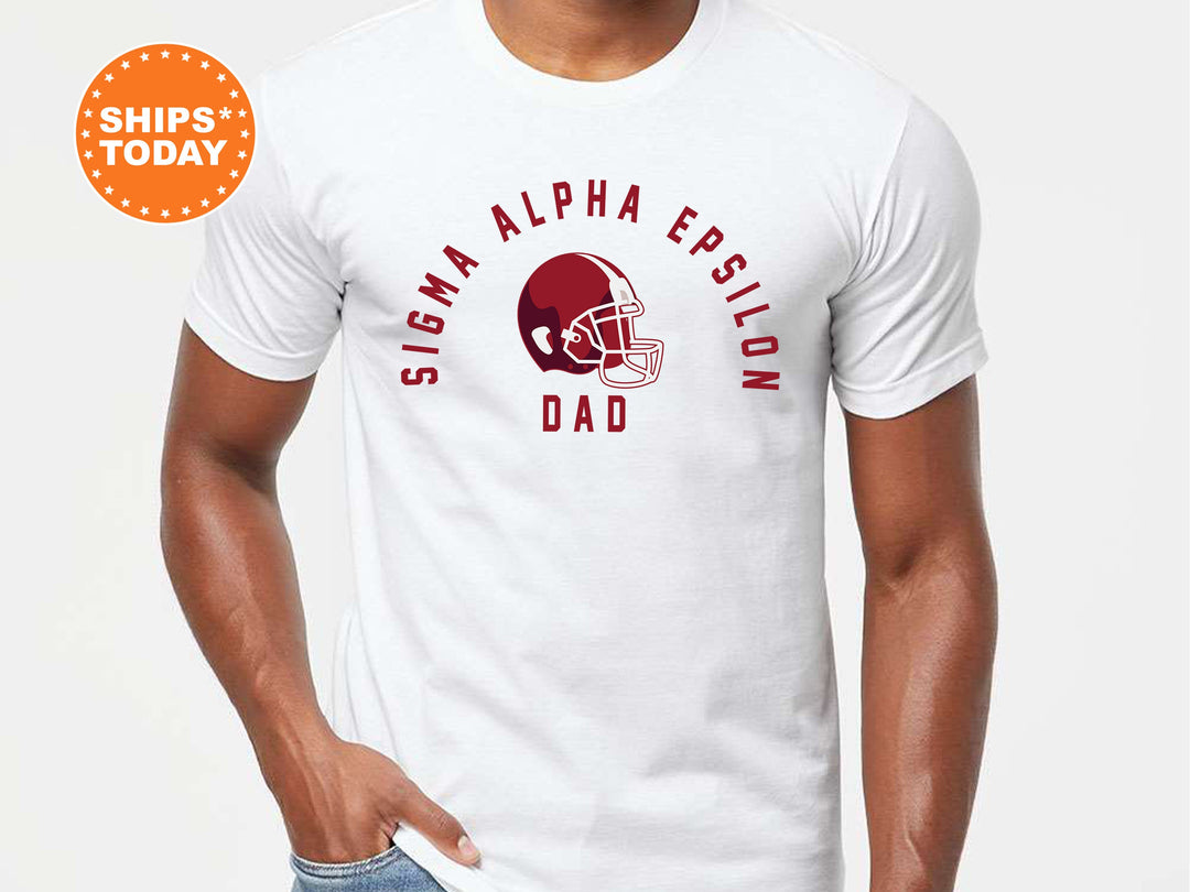 Sigma Alpha Epsilon Fraternity Dad Fraternity T-Shirt | Phi Tau Dad Shirt | Frat Family Shirt | Greek Life Shirt | Gifts For Dad Comfort Colors Shirt _ 6716g
