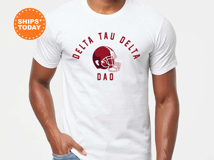 Delta Tau Delta Fraternity Dad Fraternity T-Shirt | Delt Dad Shirt | Greek Tees | Frat Family Shirt | Gift For Dad | Game Day Shirt Comfort Colors Shirt _ 6704g