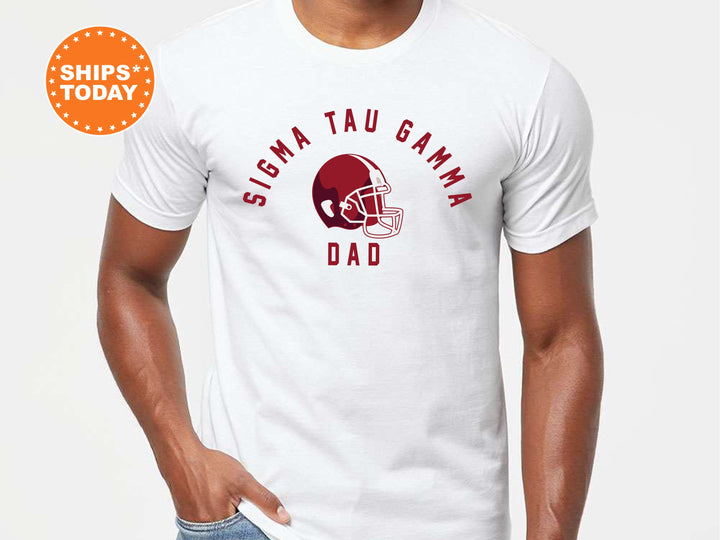 Sigma Tau Gamma Fraternity Dad Fraternity T-Shirt | Sig Tau Dad Shirt | Fraternity Gift | Greek Life | Gifts For Dad | Gameday Shirt Comfort Colors Shirt _ 6722g