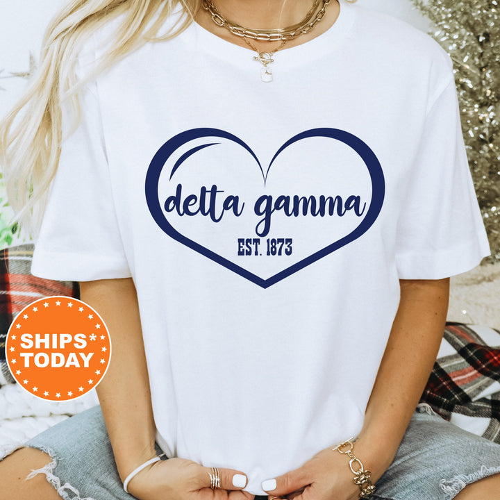 Delta Gamma Sisterlove Sorority T-Shirt | Dee Gee Sorority Merch | Big Little Reveal Comfort Colors Shirt | Sorority Gifts _ 16573g