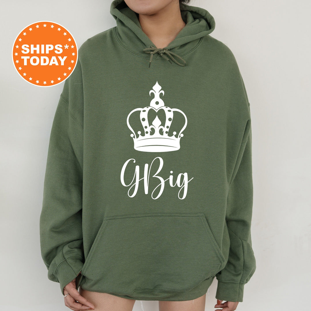 Big Little GBig GGBig Majestic Princess Sorority Sweatshirt | Big Little Family | Recruitment Gift | Gift For Little | Gift For Big _ 38