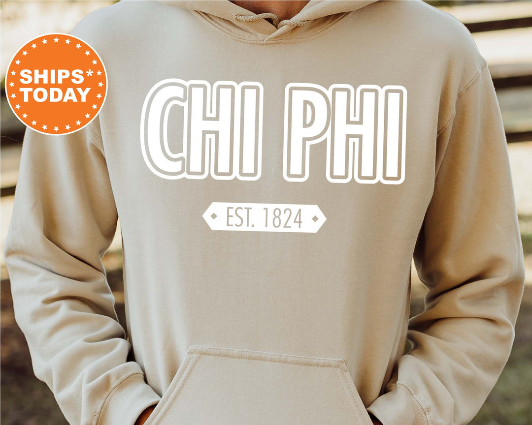 Chi Phi Legacy Fraternity Sweatshirt | Chi Phi Sweatshirt | Fraternity Initiation Gift | Comfy Greek Sweatshirt | Greek Apparel _  10903g