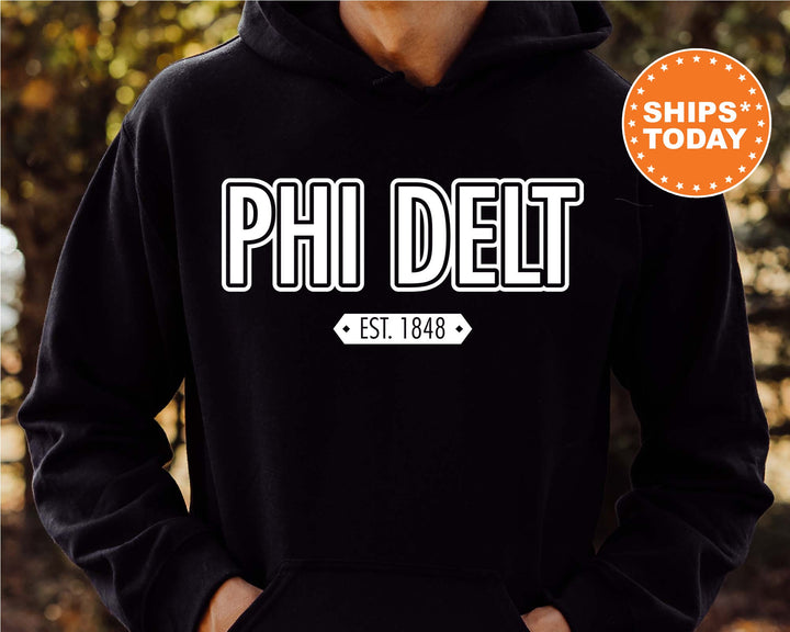 Phi Delta Theta Legacy Fraternity Sweatshirt | Phi Delt Sweatshirt | Frat Initiation Gift | Comfy Greek Sweatshirt | Greek Apparel _  10911g