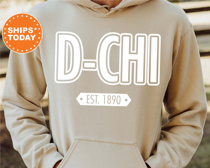 Delta Chi Legacy Fraternity Sweatshirt | DChi Sweatshirt | Fraternity Initiation Gift | Comfy Greek Sweatshirt | Greek Apparel _  10904g