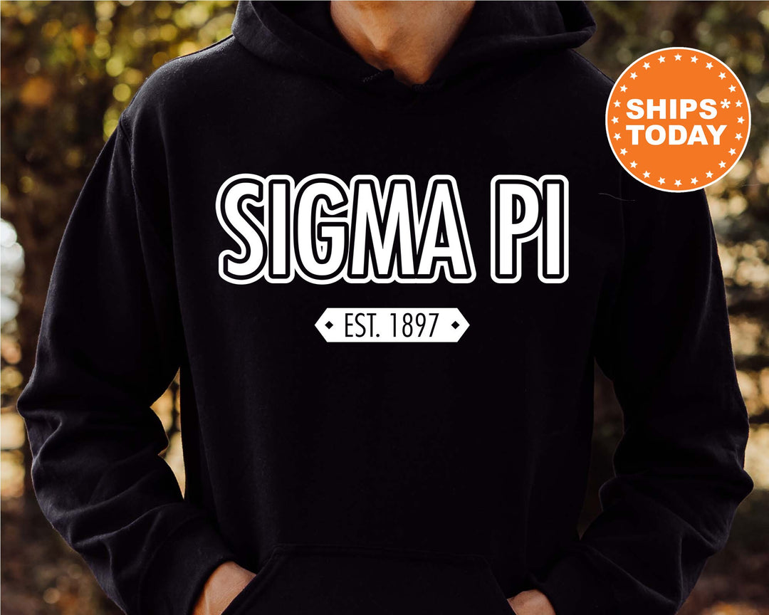 Sigma Pi Legacy Fraternity Sweatshirt | Sigma Pi Sweatshirt | Fraternity Initiation Gift | Comfy Greek Sweatshirt | Greek Apparel _  10923g