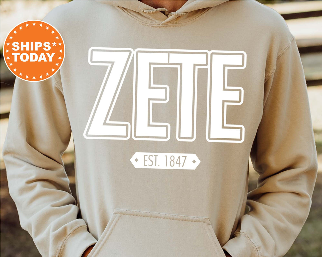 Zeta Psi Legacy Fraternity Sweatshirt | Zete Sweatshirt | Fraternity Initiation Gift | Comfy Greek Sweatshirt | Greek Apparel _  10928g