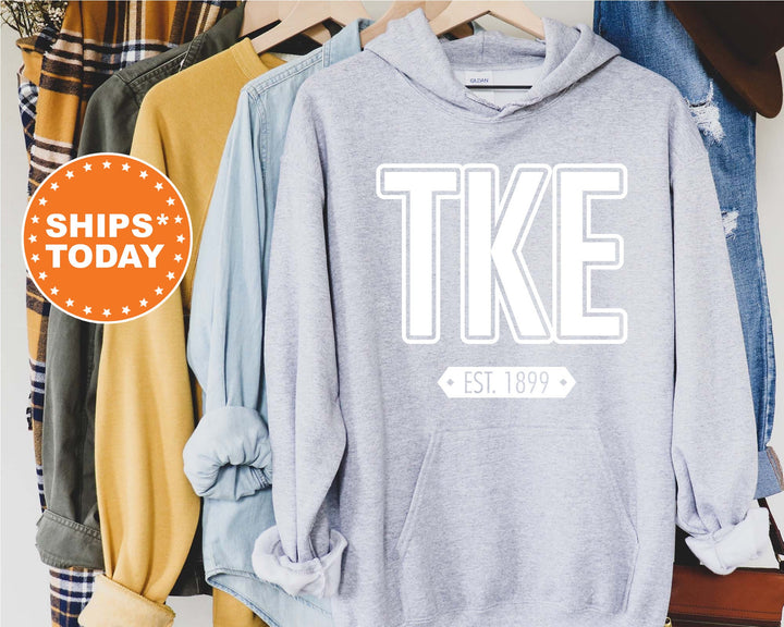 Tau Kappa Epsilon Legacy Fraternity Sweatshirt | TKE Sweatshirt | Frat Initiation Gift | Comfy Greek Sweatshirt | Greek Apparel _  10925g