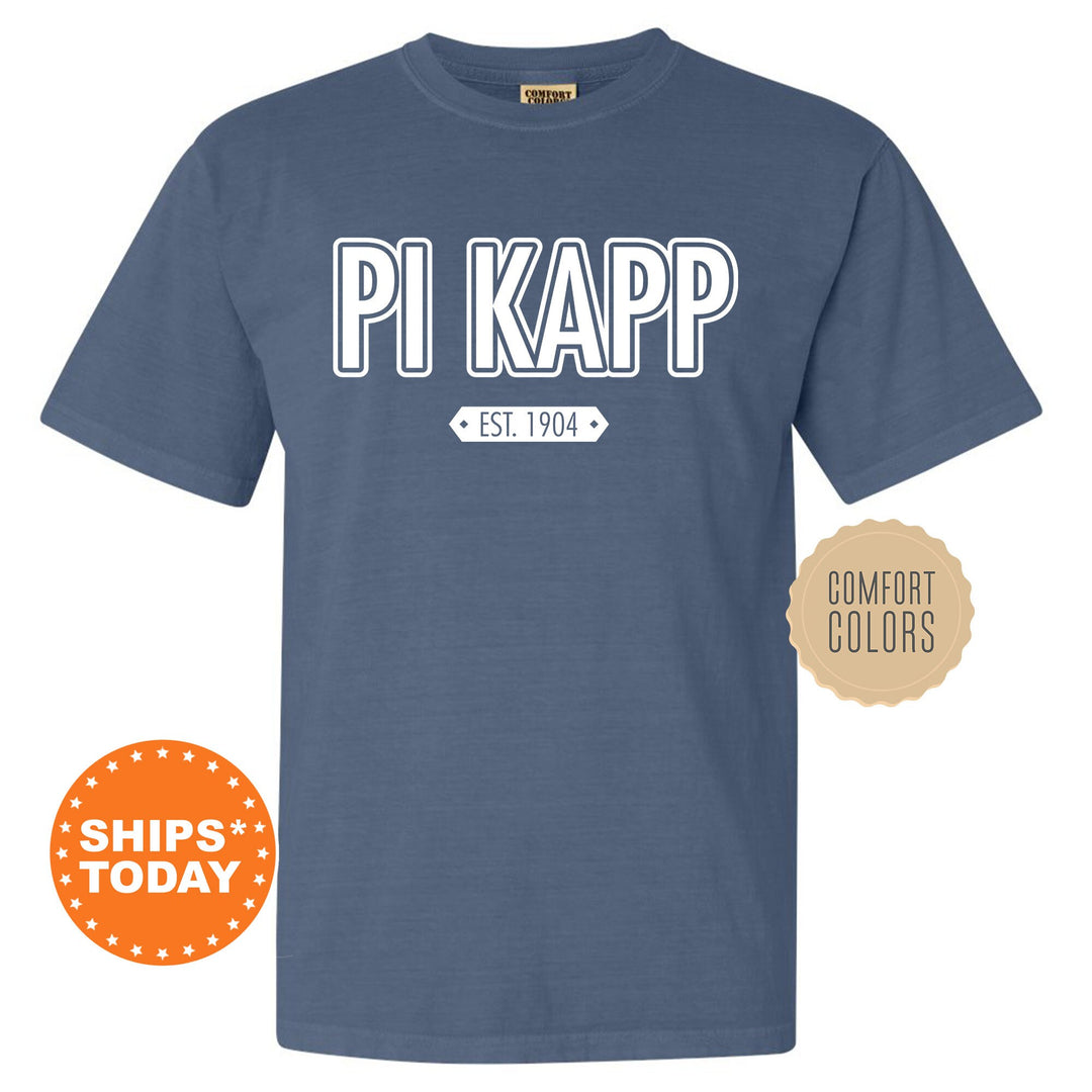 Pi Kappa Phi Legacy Fraternity T-Shirt | Pi Kapp Shirt | Fraternity Chapter Shirt | Rush Shirt | Comfort Colors Tees | Gift For Him _ 10917g