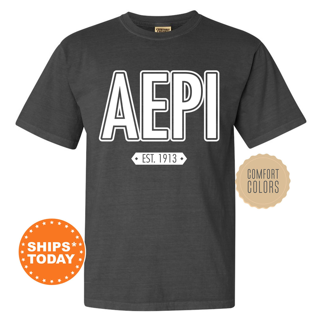 Alpha Epsilon Pi Legacy Fraternity T-Shirt | AEPi Shirt | Fraternity Chapter Shirt | Rush Shirt | Comfort Colors Tee | Gift For Him _ 10898g