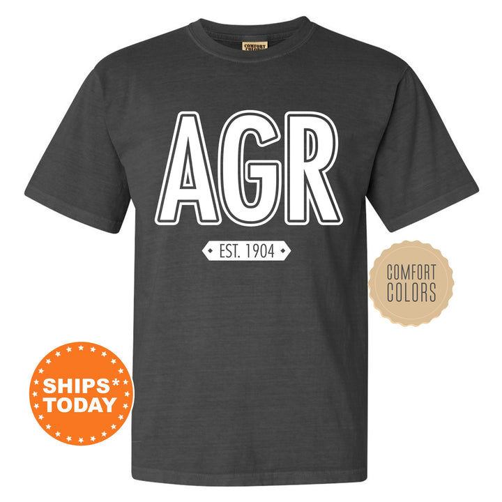 Alpha Gamma Rho Legacy Fraternity T-Shirt | AGR Shirt | Fraternity Chapter Shirt | Rush Shirt | Comfort Colors Tees | Gift For Him _ 10899g