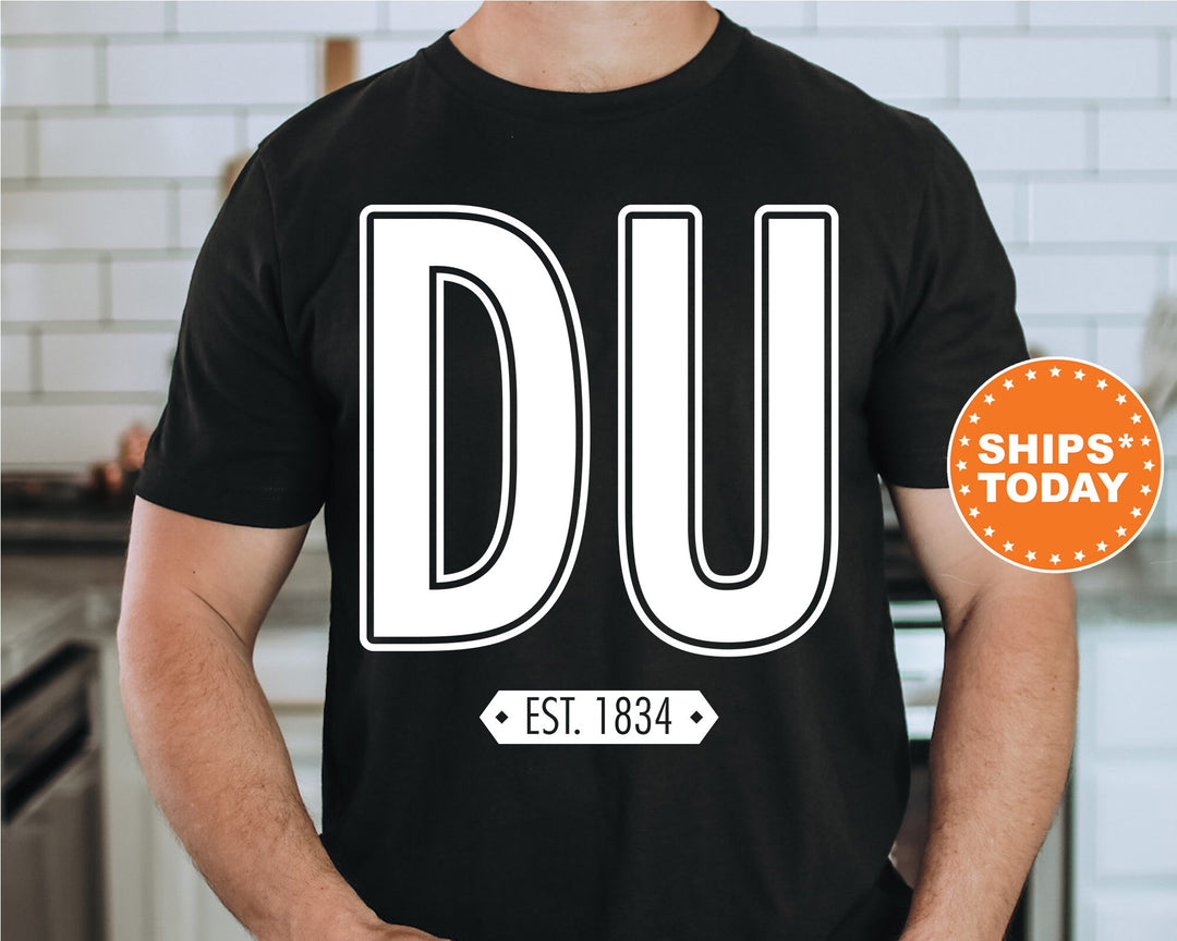 Delta Upsilon Legacy Fraternity T-Shirt | DU Shirt | Fraternity Chapter Shirt | Rush Shirt | Comfort Colors Tees | Gift For Him _ 10907g