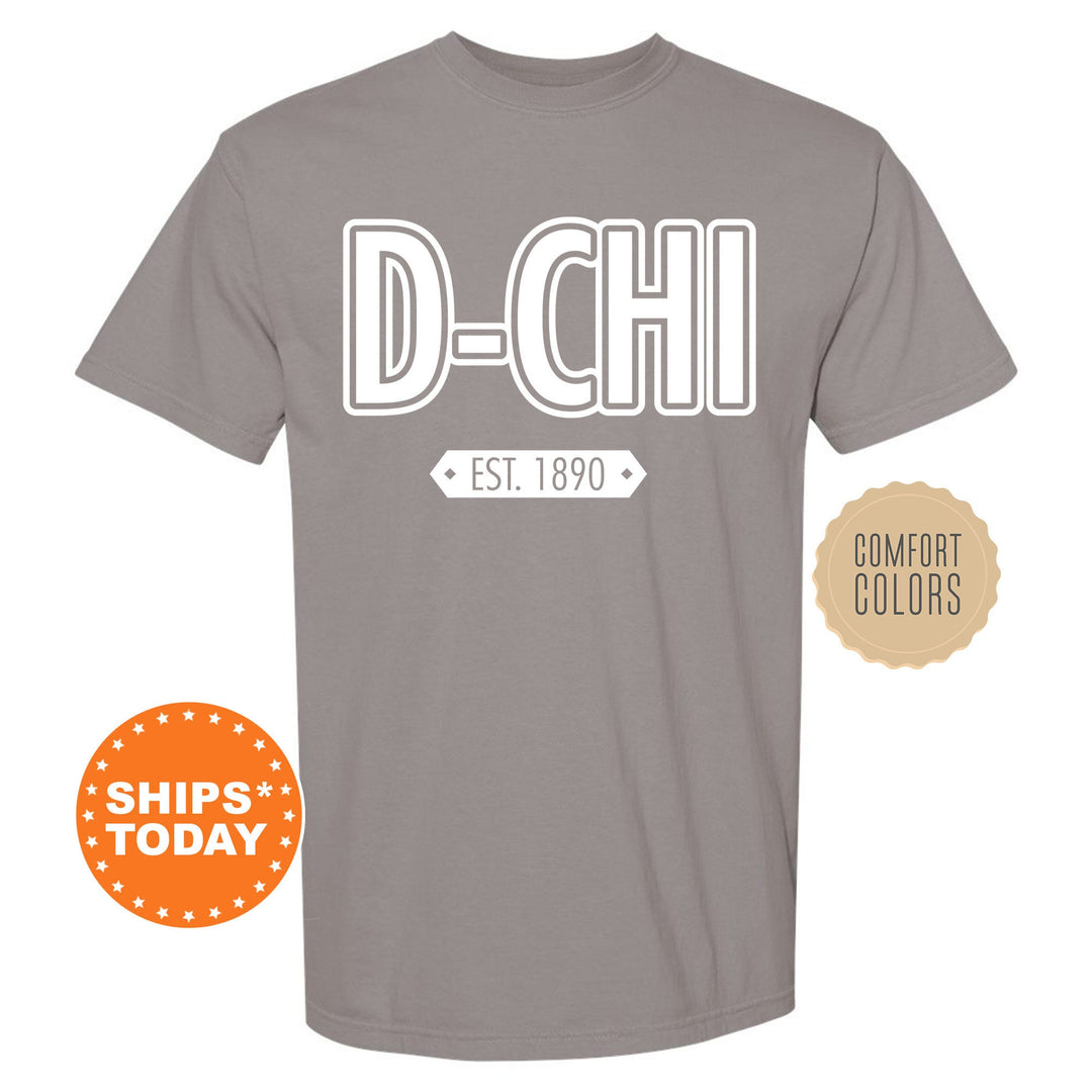 Delta Chi Legacy Fraternity T-Shirt | DChi Shirt | Fraternity Chapter Shirt | Rush Shirt | Comfort Colors Tees | Gift For Him _ 10904g