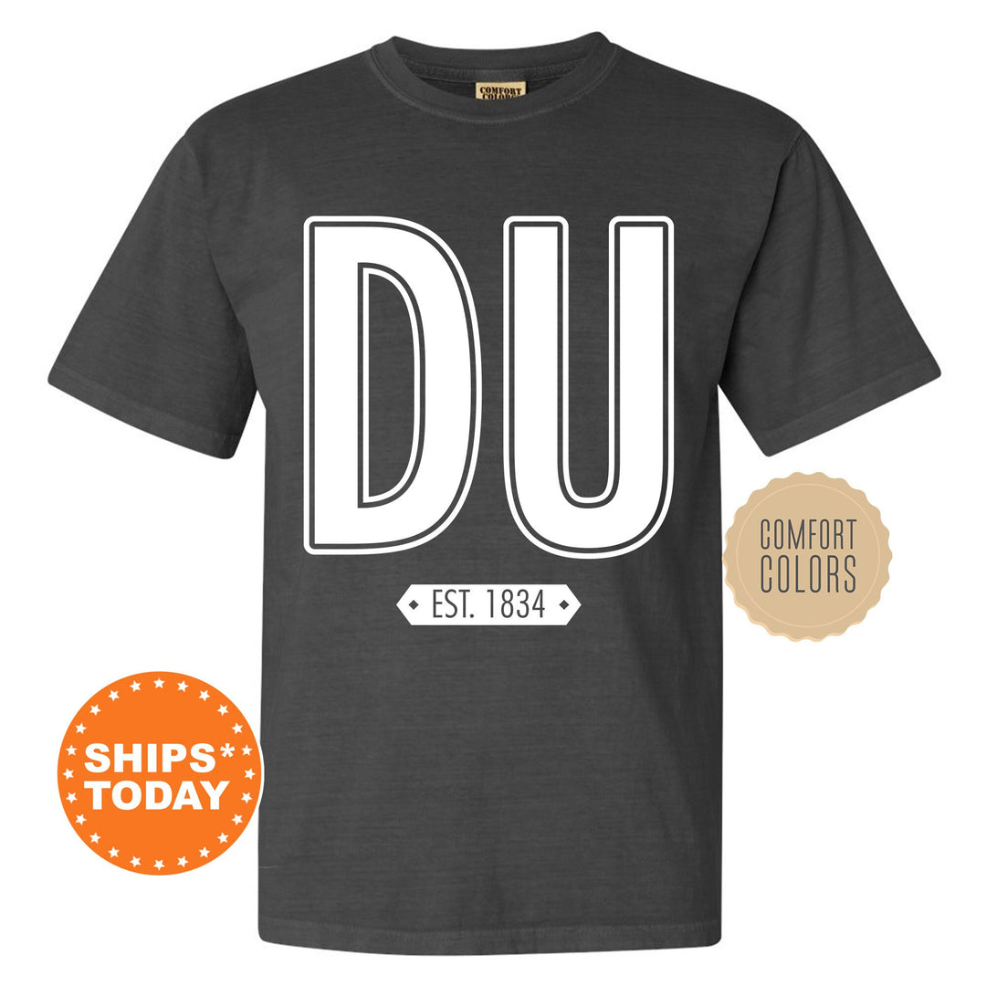 Delta Upsilon Legacy Fraternity T-Shirt | DU Shirt | Fraternity Chapter Shirt | Rush Shirt | Comfort Colors Tees | Gift For Him _ 10907g