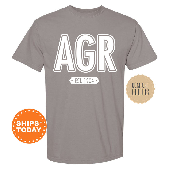 Alpha Gamma Rho Legacy Fraternity T-Shirt | AGR Shirt | Fraternity Chapter Shirt | Rush Shirt | Comfort Colors Tees | Gift For Him _ 10899g