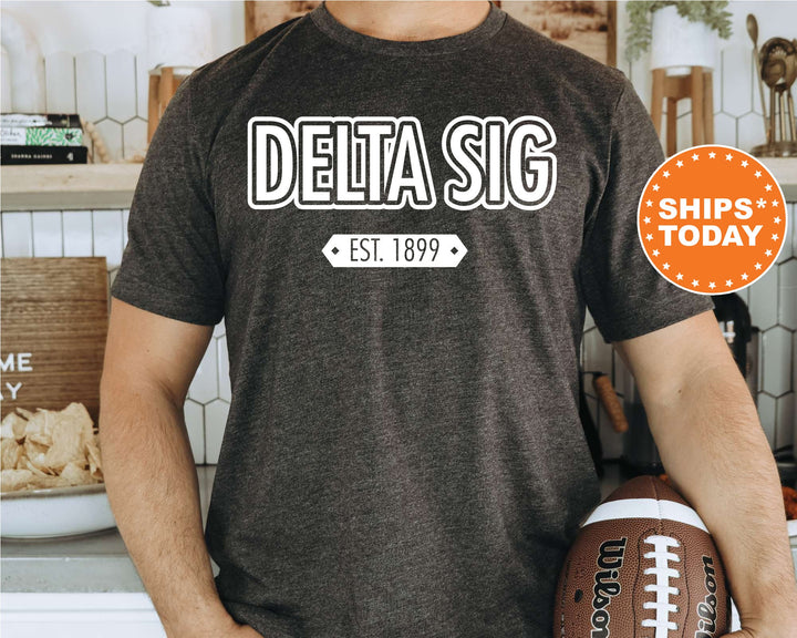 Delta Sigma Phi Legacy Fraternity T-Shirt | Delta Sig Shirt | Fraternity Chapter Shirt | Rush Shirt | Comfort Colors | Gift For Him _ 10905g