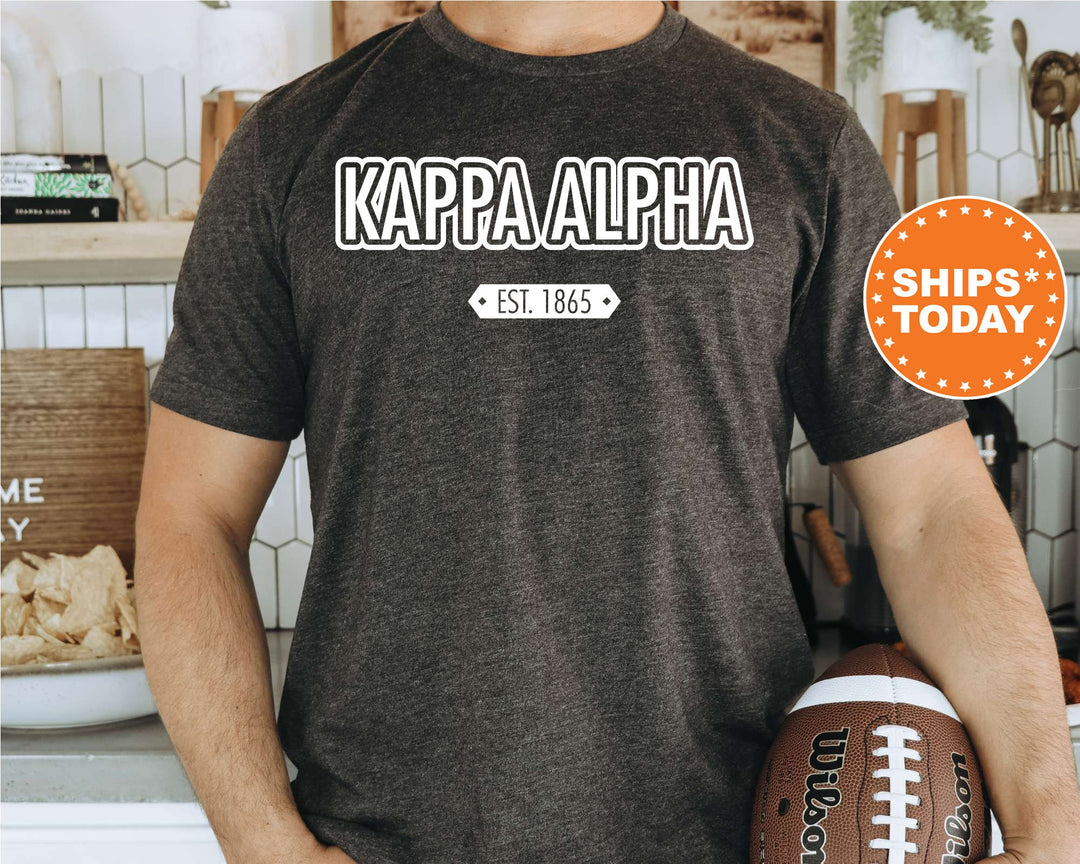 Kappa Alpha Order Legacy Fraternity T-Shirt | Kappa Alpha Shirt | Fraternity Chapter | Rush Shirt | Comfort Colors | Gift For Him _ 10908g