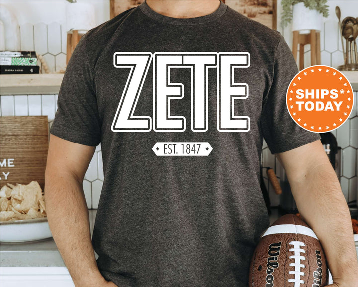 Zeta Psi Legacy Fraternity T-Shirt | Zete Shirt | Fraternity Chapter Shirt | Rush Shirt | Comfort Colors Tees | Gift For Him _ 10928g