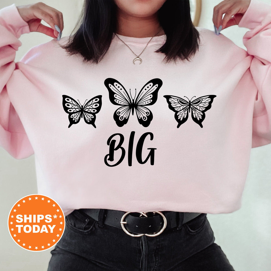 Big Little GBig GGBig Midnight Butterfly Sorority Sweatshirt | Sorority Reveal | Big Little Sweatshirt | Big Little GBig GGBig Gifts _ 47