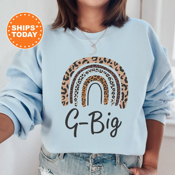 Big Little GBig GGBig Painted Panther Sorority Sweatshirt | Big Little Reveal | Bid Day Gift | GGBig Sweatshirt | Matching Sweatshirt _ 131