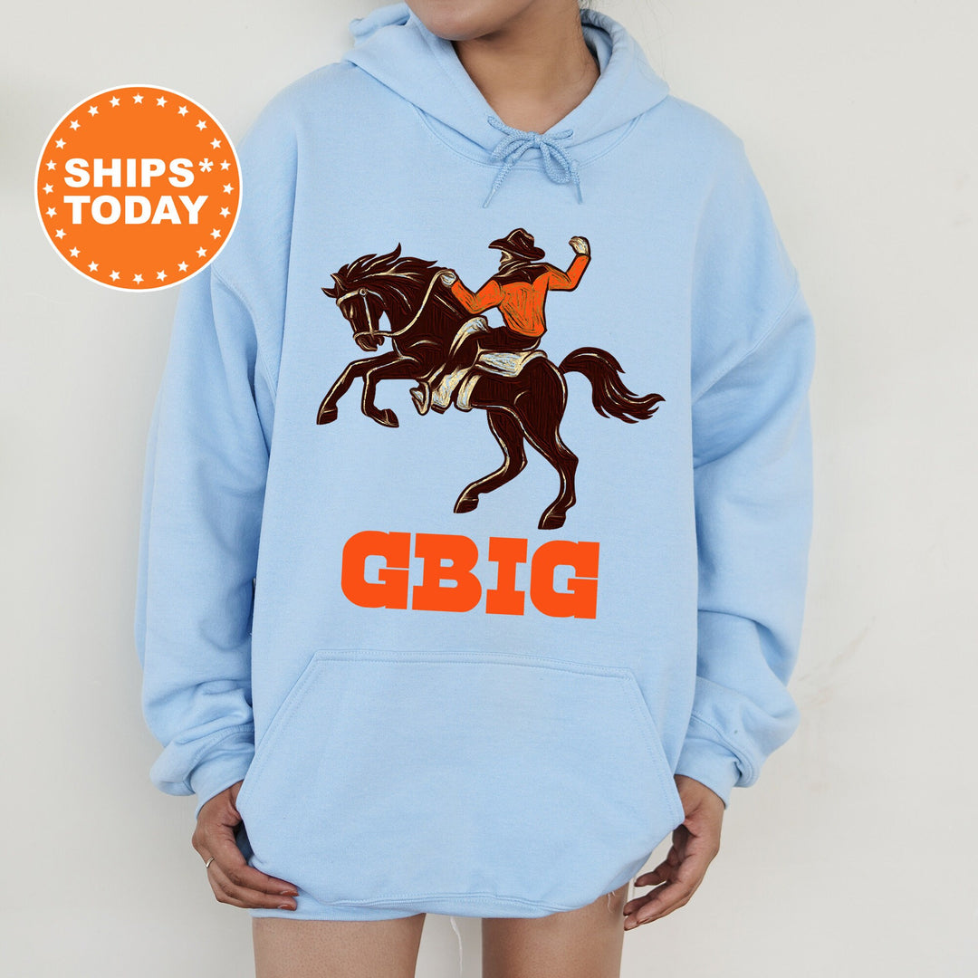 Big Little GBig GGBig Cowboy Sorority Sweatshirt | Big Little Reveal | Big Little Gift | Sorority Initiation Gift | Bid Day Basket _ 129