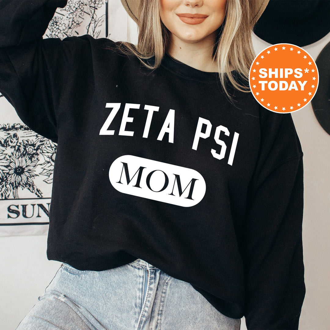 Zeta Psi Athletic Mom Fraternity Sweatshirt | Zete Mom Sweatshirt | Fraternity Mom Hoodie | Mother's Day Gift | Gift For Mom