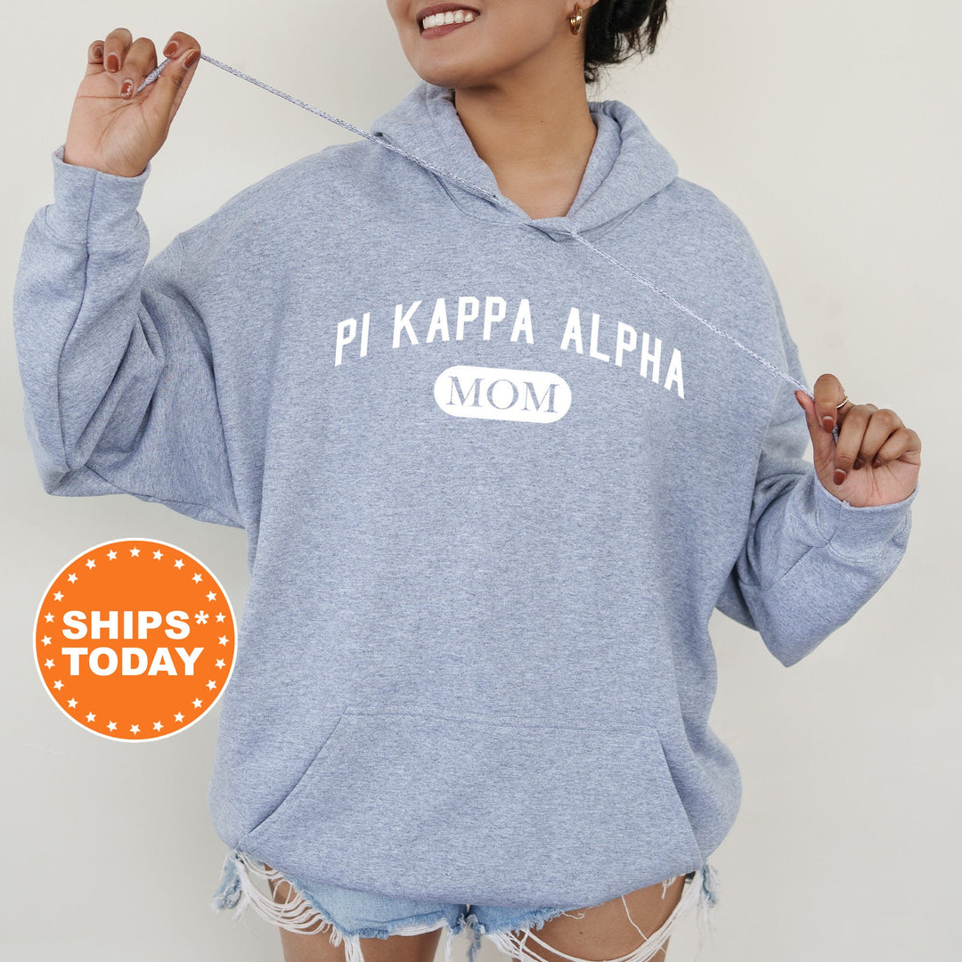 Pi Kappa Alpha Athletic Mom Fraternity Sweatshirt | PIKE Mom Sweatshirt | Fraternity Mom Hoodie | Mother's Day Gift | Gift For Mom