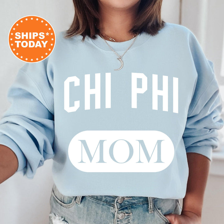 Chi Phi Athletic Mom Fraternity Sweatshirt | Chi Phi Mom Sweatshirt | Fraternity Mom Hoodie | Mother's Day Gift | Gift For Mom