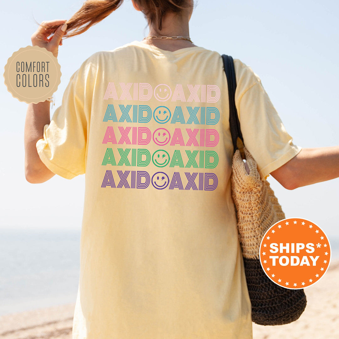 Alpha Xi Delta Cheery Chic Sorority T-Shirt | AXID Comfort Colors Shirt | Sorority Merch | Trendy Big Little Shirt | Sorority Gifts _ 13874g