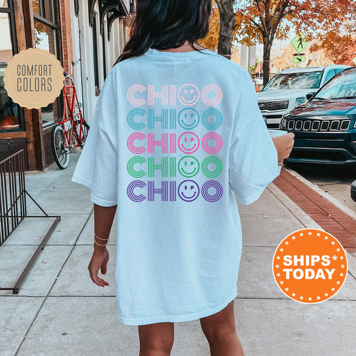 Chi Omega Cheery Chic Sorority T-Shirt | Chi O Comfort Colors Shirt | Sorority Merch | Trendy Big Little Shirt | Sorority Gifts _ 13875g