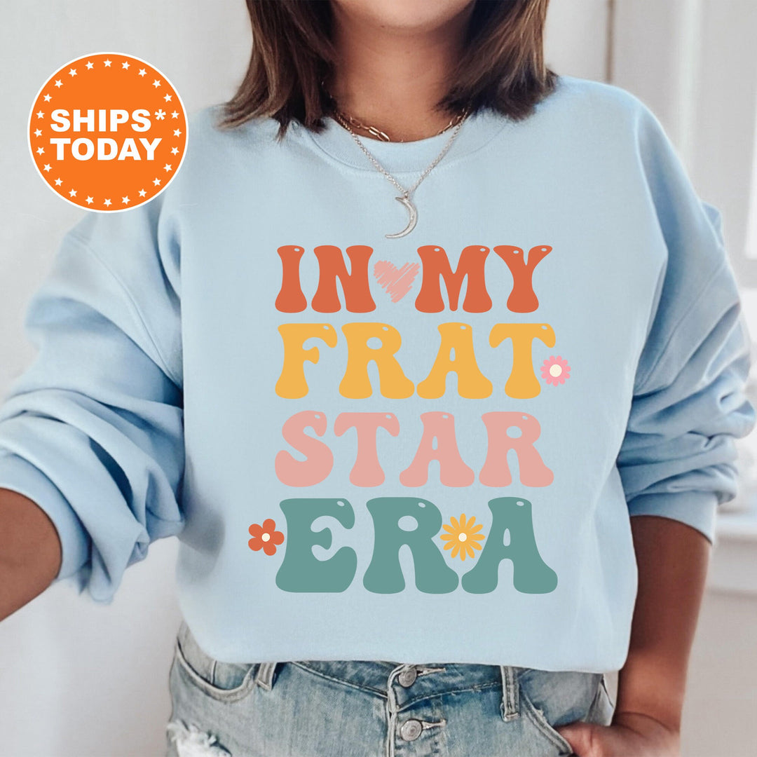 In My Frat Star Era | Frat Star Big Floral Sorority Sweatshirt | Big Little Reveal | Sorority Recruitment Gift | Bid Day Basket _ 500FS