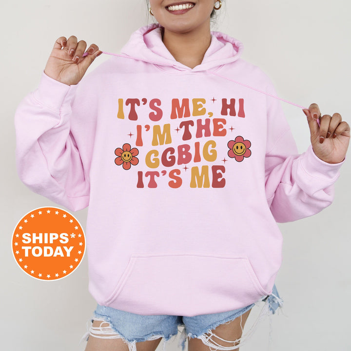 It's Me Hi I'm The Big It's Me | Big Little GBig GGBig Sorority Sweatshirt | Big Little Reveal | Sorority Recruitment Bid Day Gift _ 501