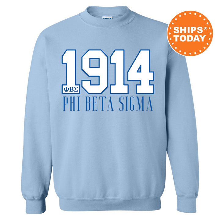 Phi Beta Sigma Greek Bond Fraternity Sweatshirt | Phi Beta Sigma Sweatshirt | Fraternity Gift | Greek Letters | College Crewneck _  15570g