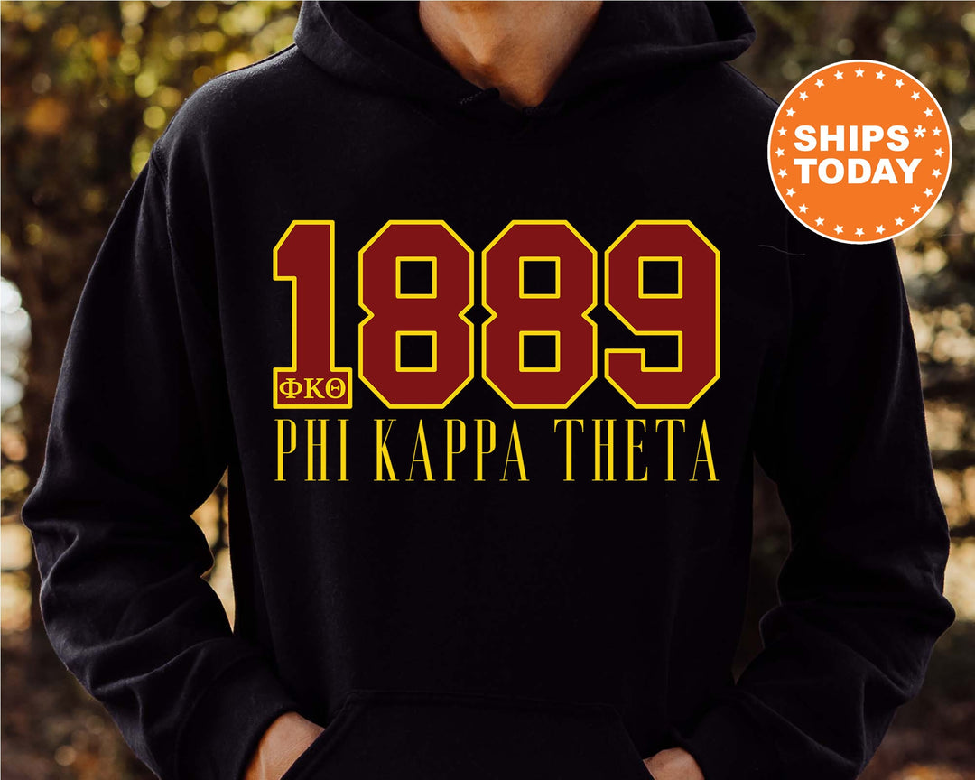 Phi Kappa Theta Greek Bond Fraternity Sweatshirt | Phi Kap Sweatshirt | Fraternity Gift | Greek Letters | College Crewneck _  15558g