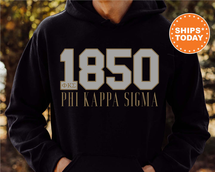 Phi Kappa Sigma Greek Bond Fraternity Sweatshirt | Skulls Sweatshirt | Fraternity Gift | Greek Letters | College Crewneck _  15557g
