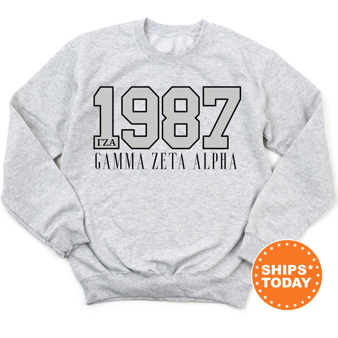 Gamma Zeta Alpha Greek Bond Fraternity Sweatshirt | Gamma Zeta Alpha Sweatshirt | Fraternity Gift | Greek Letters Sweatshirt _ 15549g