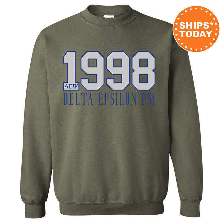 Delta Epsilon Psi Greek Bond Fraternity Sweatshirt | DEPsi Sweatshirt | Fraternity Gift | Greek Letters | College Crewneck _  15546g