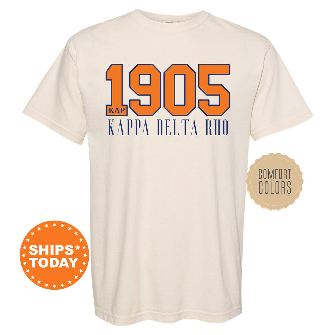 Kappa Delta Rho Greek Bond Fraternity T-Shirt | Kappa Delta Rho Shirt | KDR Comfort Colors Tee | Fraternity Gift | Greek Apparel _ 15550g