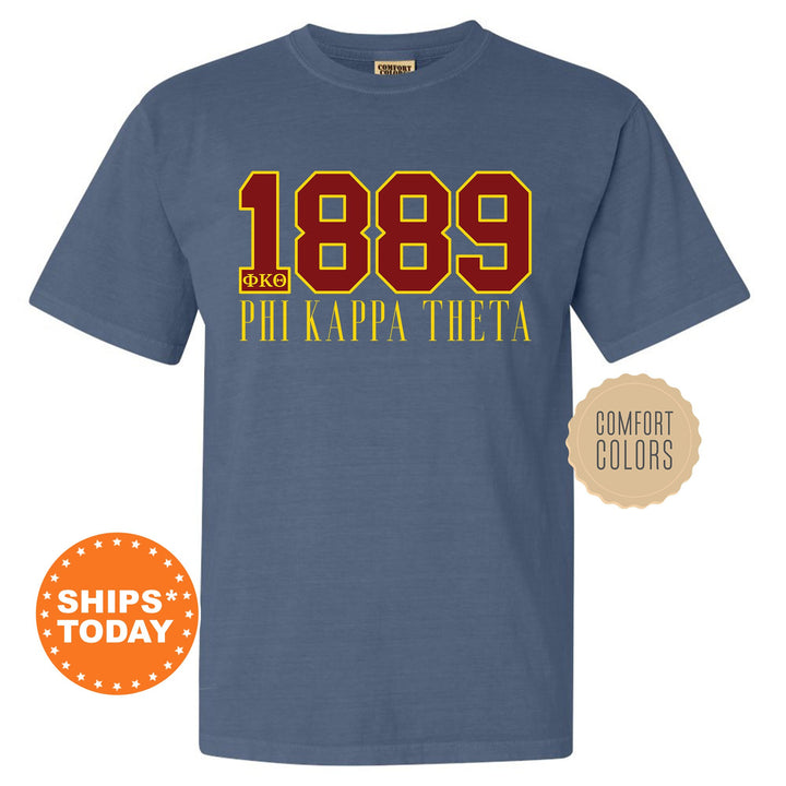 Phi Kappa Theta Greek Bond Fraternity T-Shirt | Phi Kap Shirt | Comfort Colors Tee | Fraternity Gift | College Greek Apparel _ 15558g