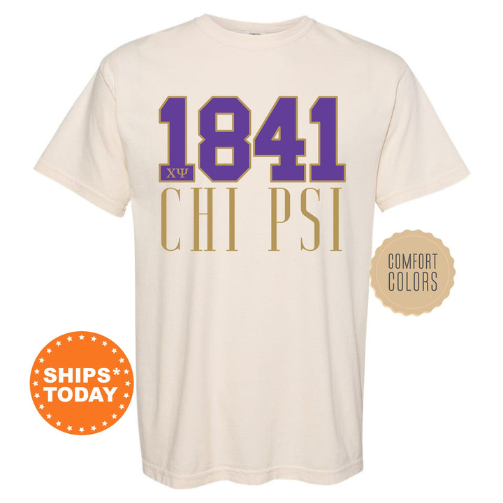 Chi Psi Greek Bond Fraternity T-Shirt | Chi Psi Shirt | Comfort Colors Tee | Fraternity Gift | College Greek Apparel _ 15544g
